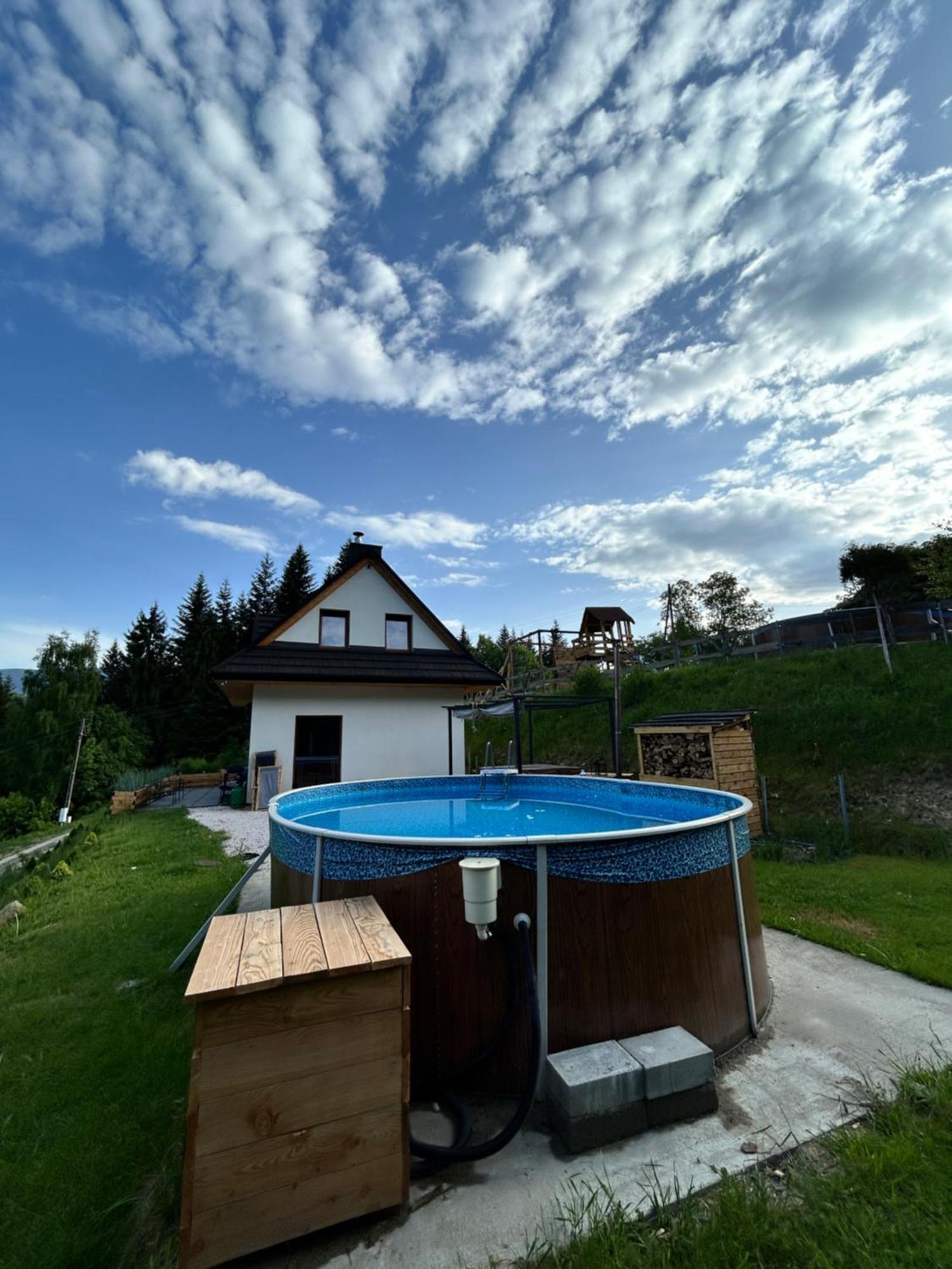 Z Jacuzzi Chalet Zawoja